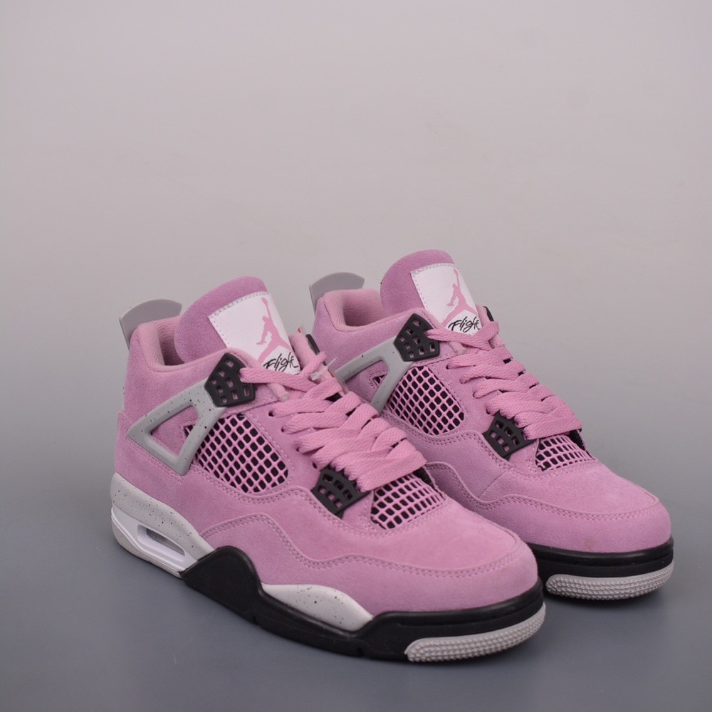 Jordan Women's Sneakers in Pink and Black